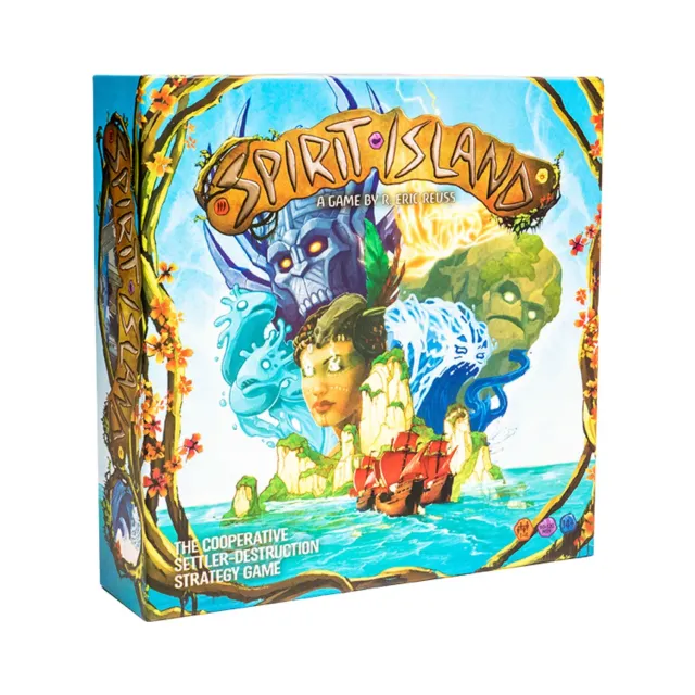 Spirit Island gioco da tavolo cooperativo base 1-4 giocatori
