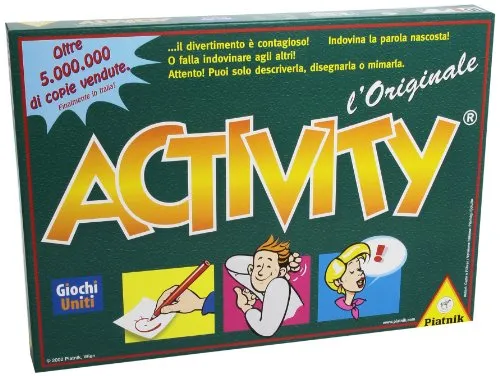 Giochi Uniti Activity gioco tavolo 440 carte famiglia