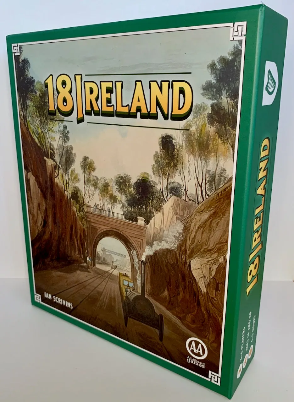 All-Aboard Games 18Ireland gioco da tavolo ferroviario strategico