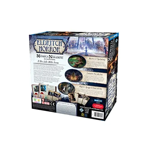 Giochi Uniti Eldritch Horror Maschere di Nyarlathotep espansione