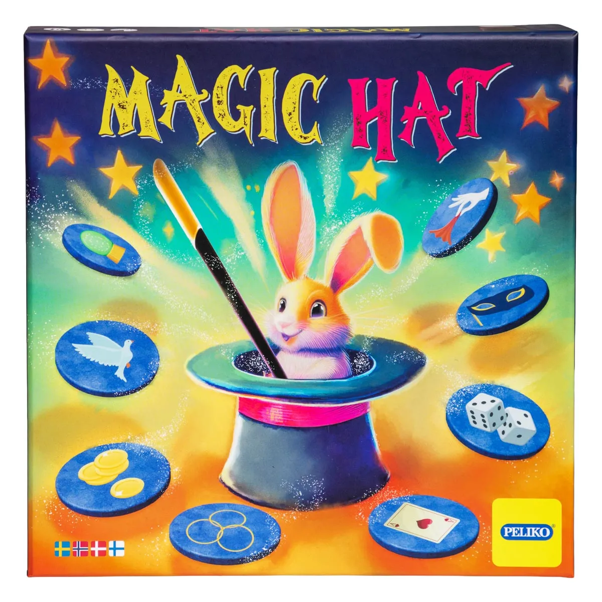 Peliko Magic Hat gioco memoria bambini cappello