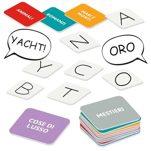 Ludic Rubalettere gioco lessico e velocita 2-6 giocatori