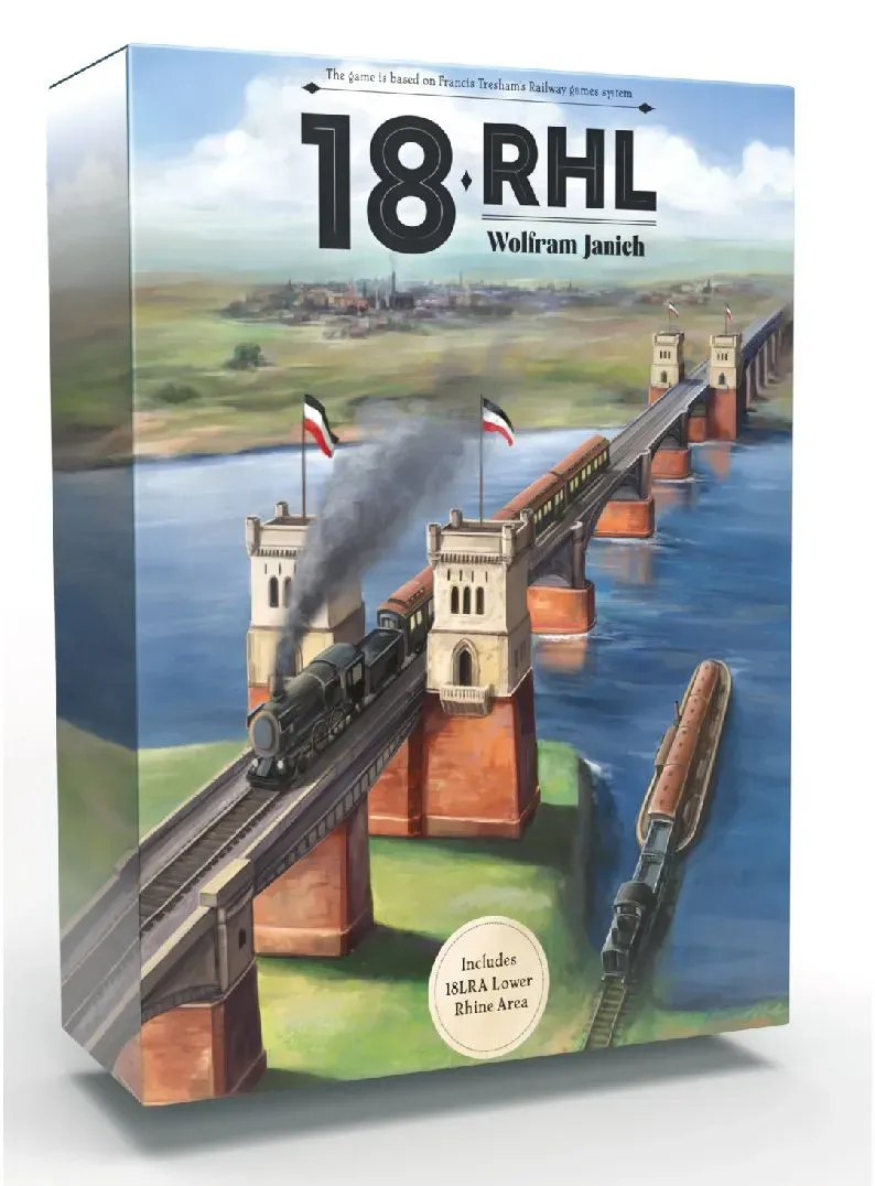 All-Aboard Games 18Rhl gioco da tavolo ferrovie Reno 3-5 giocatori