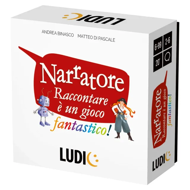 Ludic Narratore gioco da tavolo storytelling famiglia