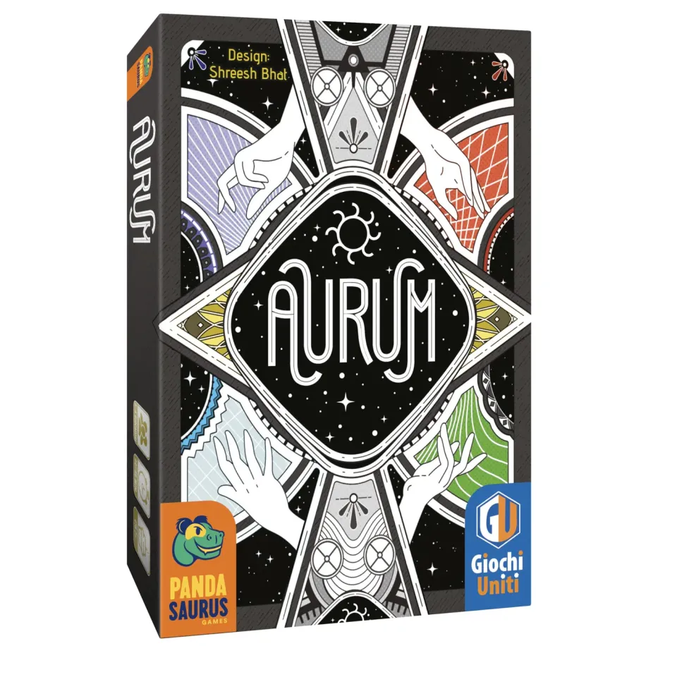Giochi Uniti Aurum gioco di carte prese alchimisti 3-4 giocatori