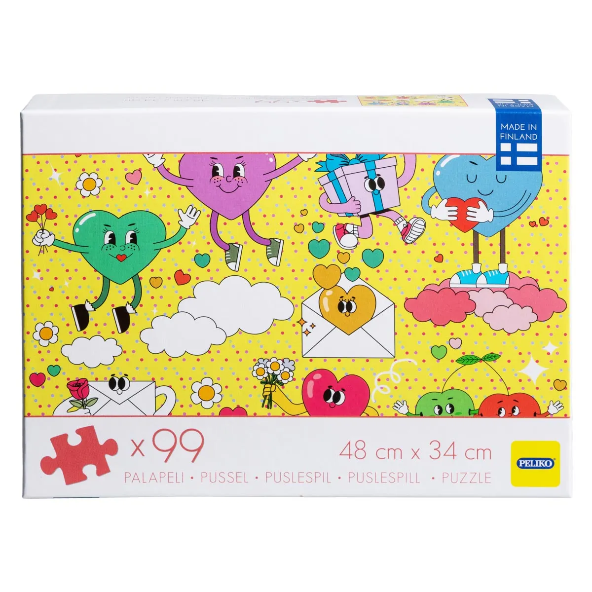 Peliko 99 pezzi Lettere Amore puzzle San Valentino
