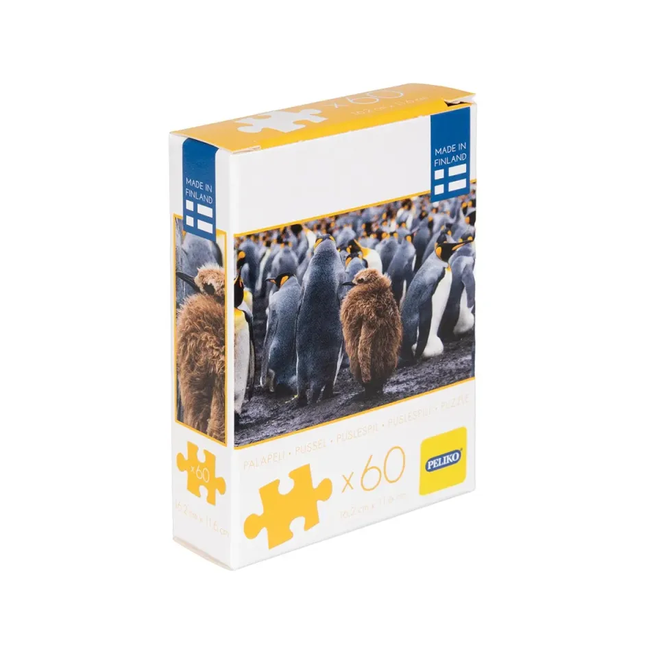 Peliko Pingviinit mini puzzle 60 pezzi pinguini