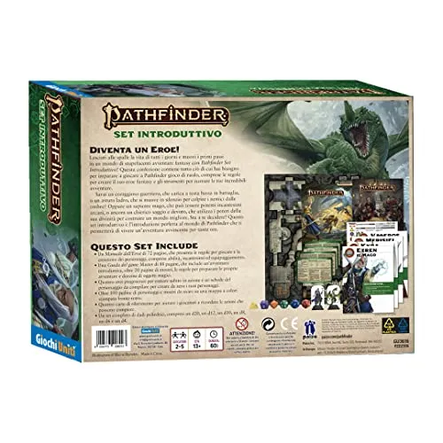 Giochi Uniti Pathfinder Seconda Edizione Set Introduttivo GU3616