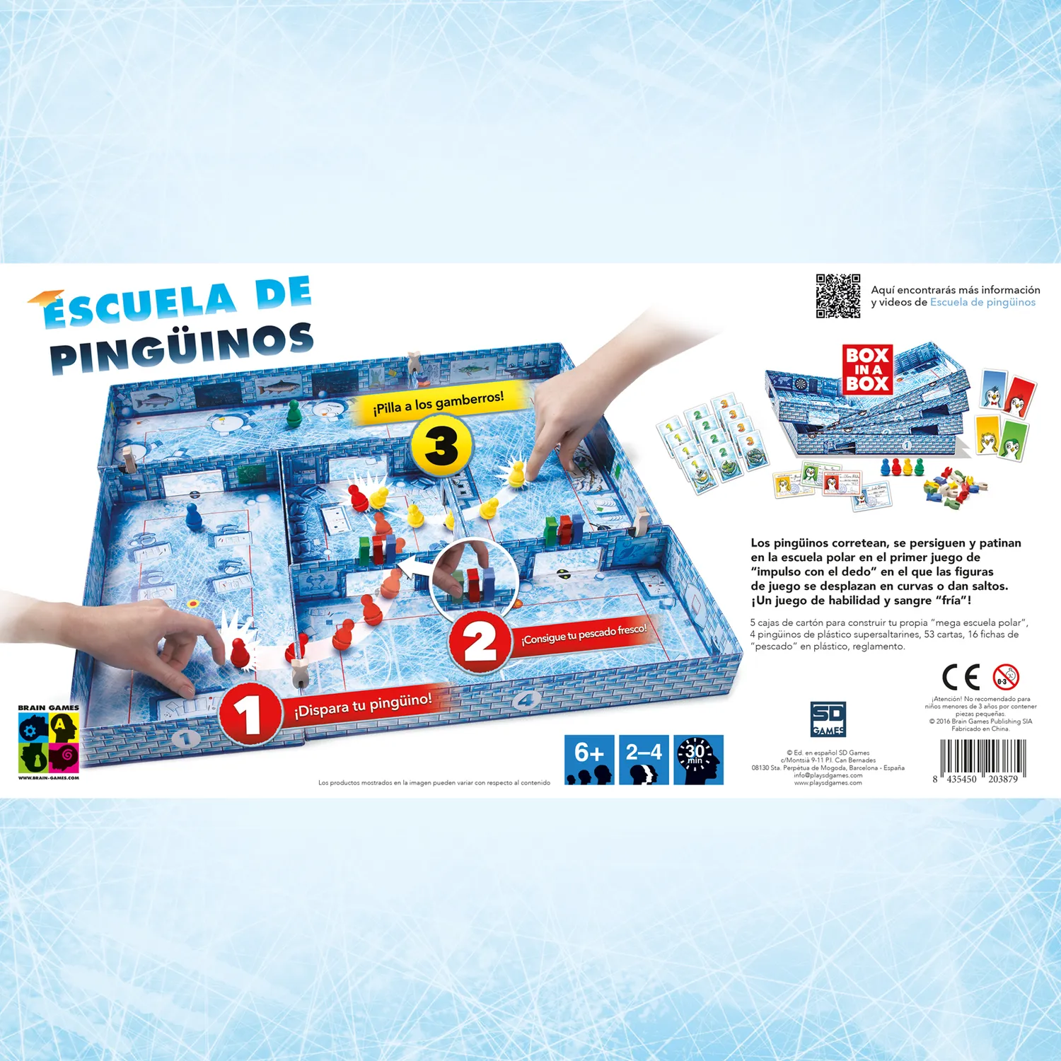 SD Games Escuela de Pinguinos gioco abilità pinguini