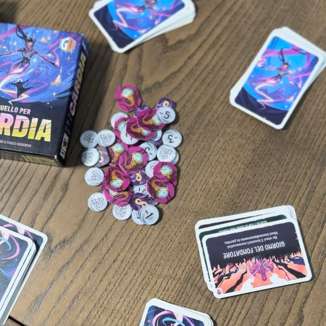 Giochi Uniti Cardia GU856 gioco di carte 2 giocatori