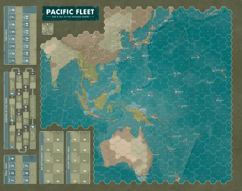VUCA Pacific Fleet gioco strategico Pacifico WWII