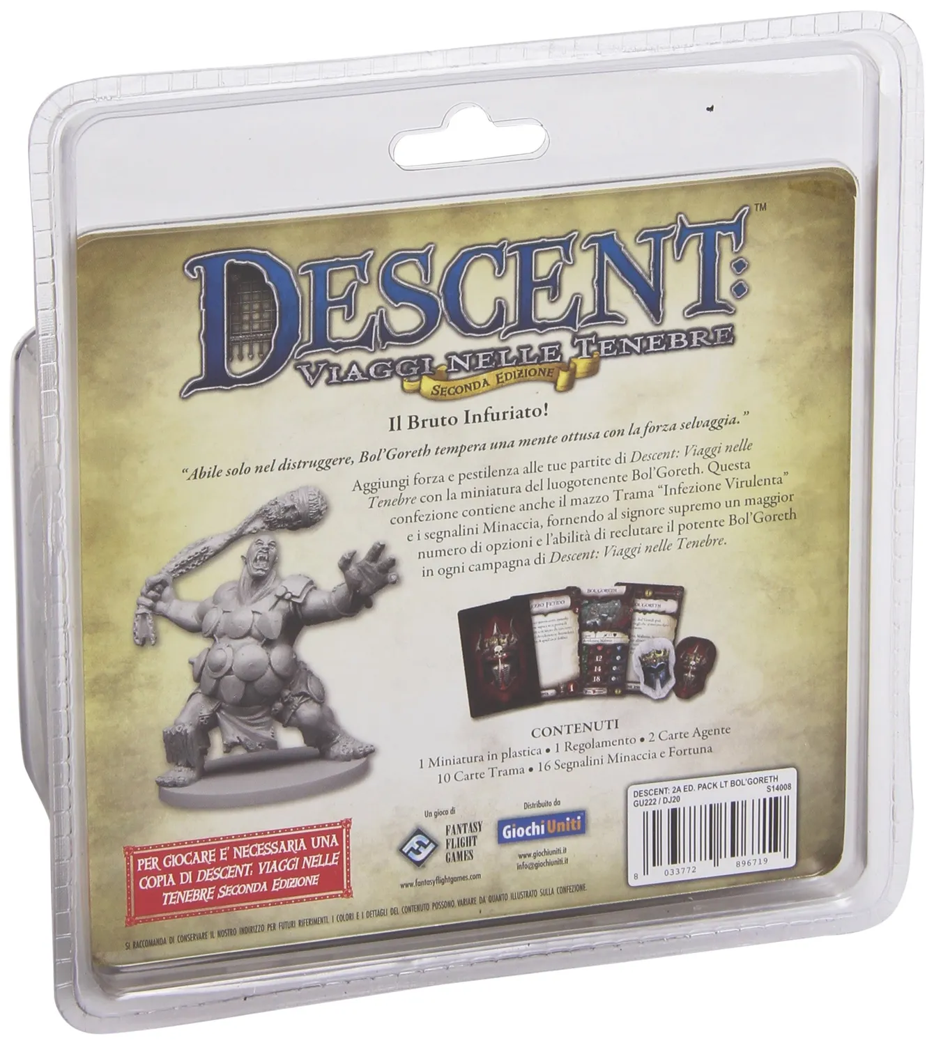 Giochi Uniti Descent Bol'Goreth pack luogotenente espansione ITA