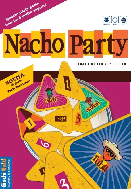 Giochi Uniti Nacho Party gioco da tavolo 2-6 giocatori