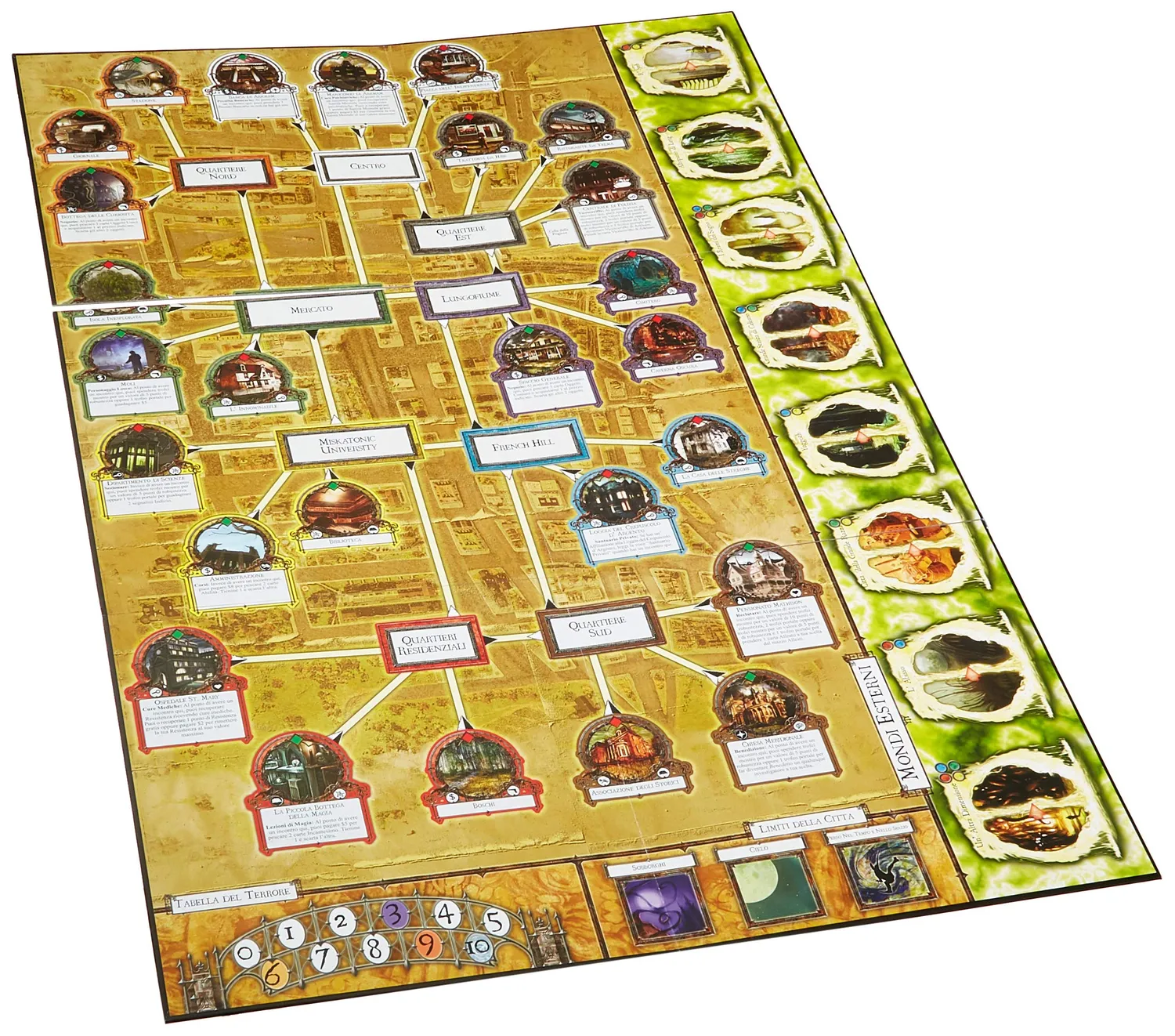 Giochi Uniti Arkham Horror gioco da tavolo horror 1-8