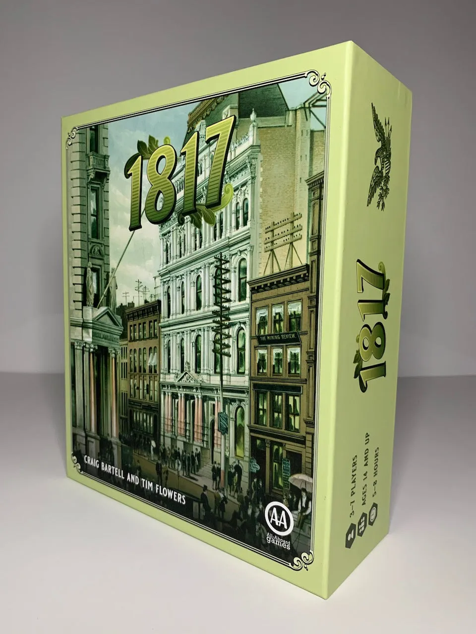 All-Aboard Games 1817 gioco da tavolo edizione International