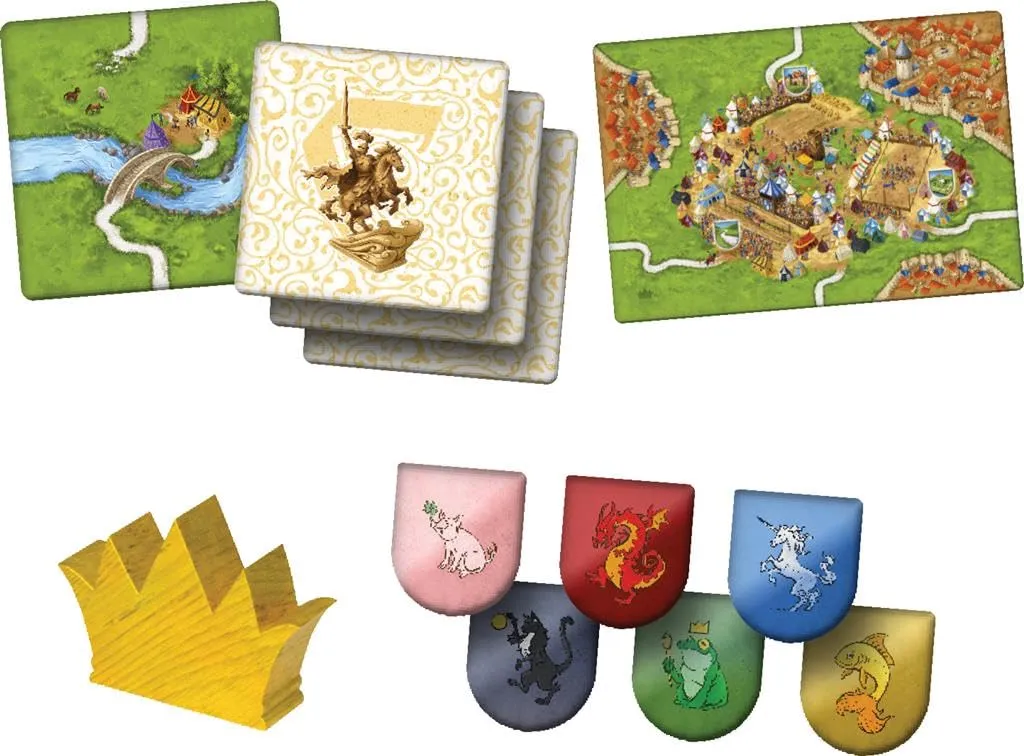 Giochi Uniti Carcassonne Tornei e Emblemi 6 espansione