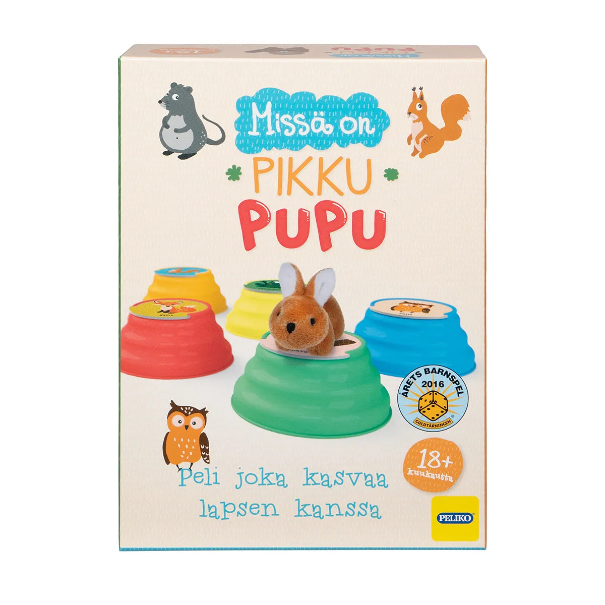Peliko Pikku Pupu gioco bambini 18 mesi nascondino