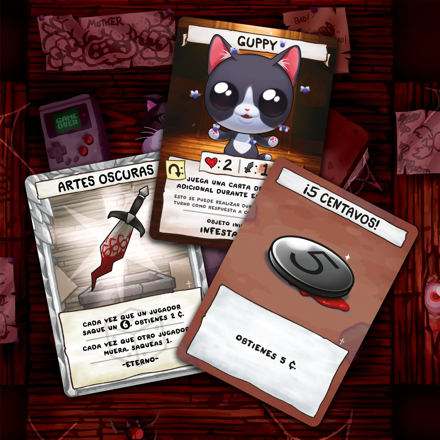 SD Games Binding of Isaac Four Souls Requiem gioco di carte scatola