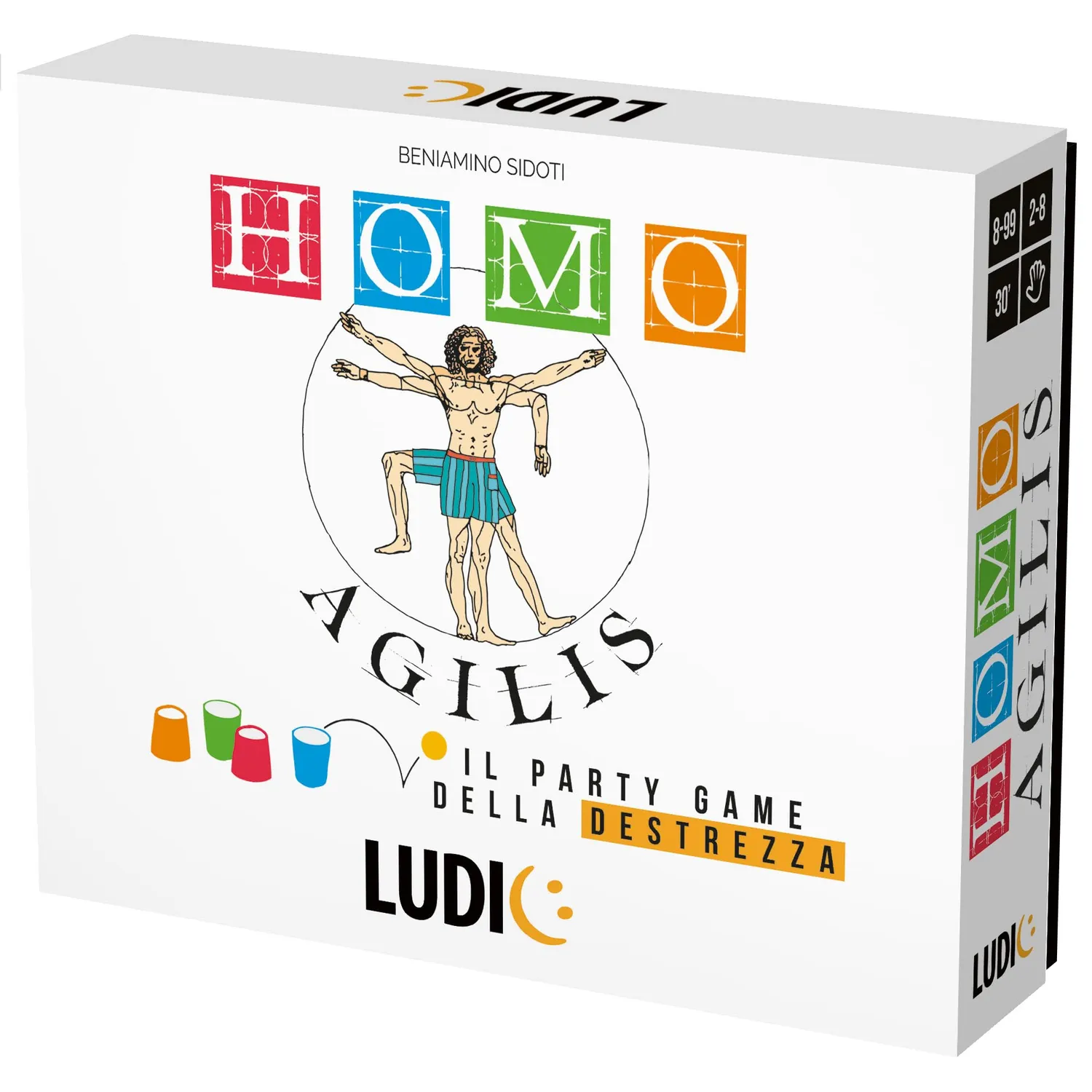 Ludic Homo Agilis IT59988 party game destrezza vecchia versione