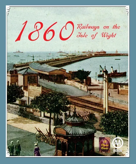All-Aboard Games 1860 Railways Isle of Wight gioco da tavolo ferroviario