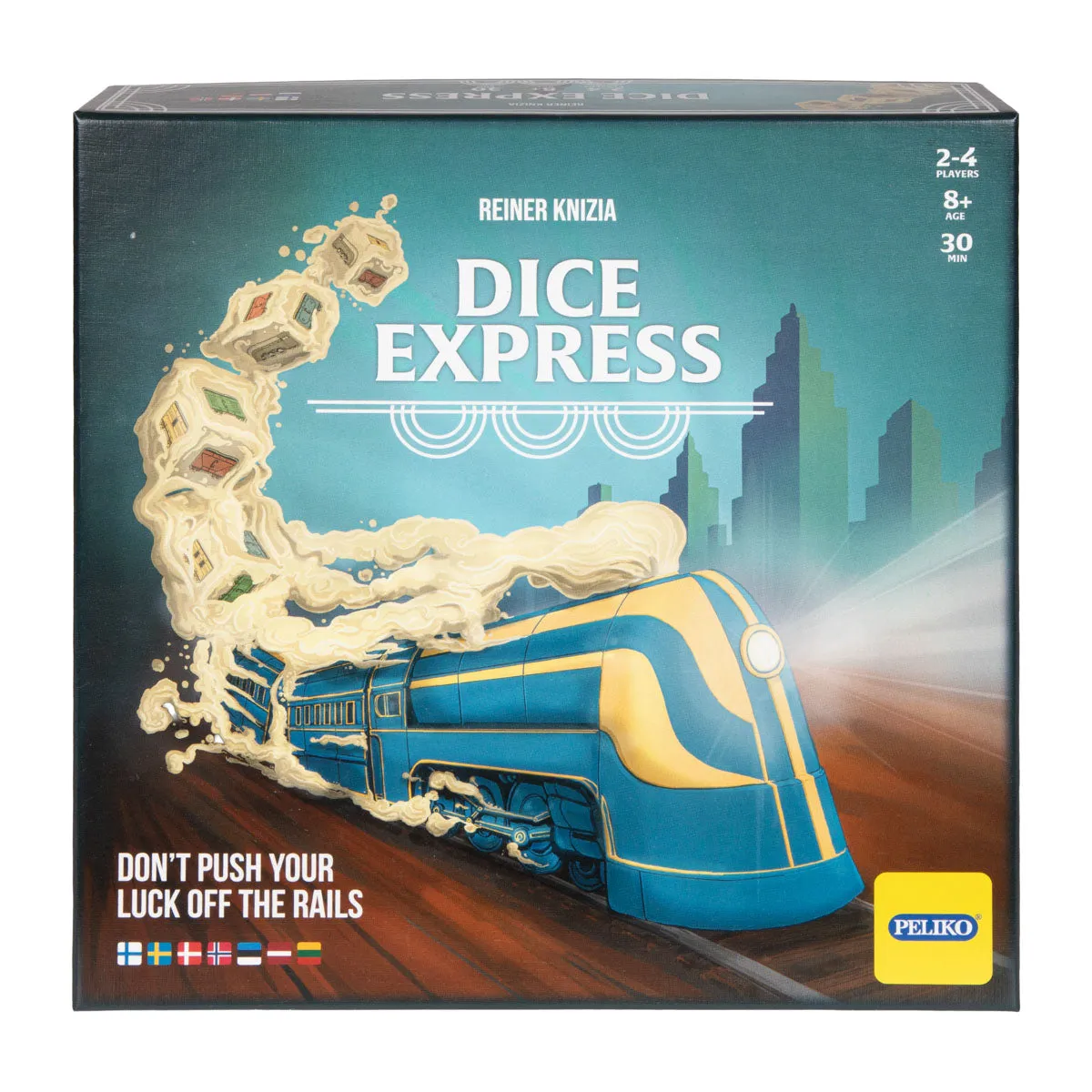 Peliko Dice Express gioco di dadi treno famiglia