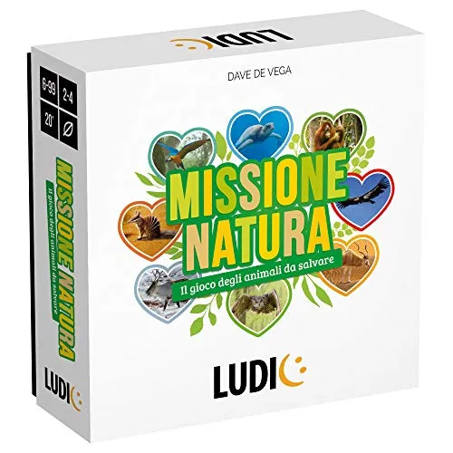 Ludic Missione Natura IT27576 gioco società animali 2-4