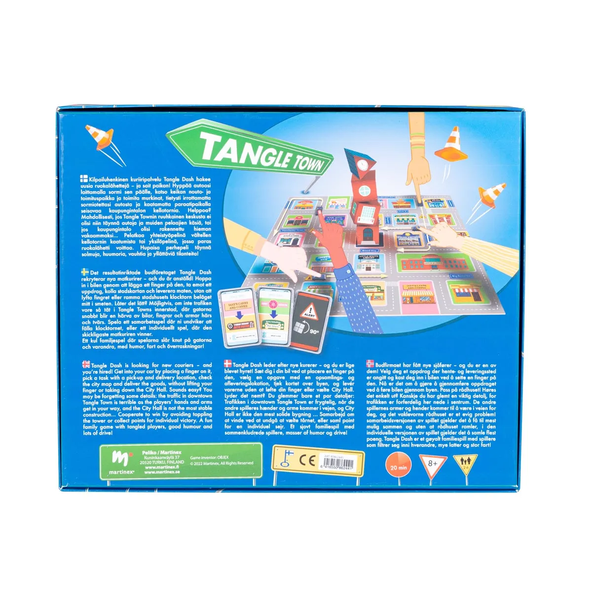 Peliko Tangle Town gioco da tavolo consegne cooperativo
