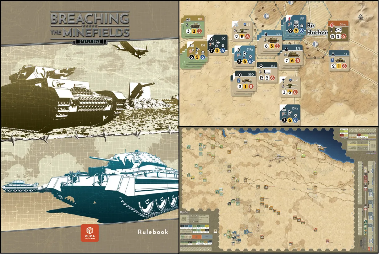 VUCA Simulations Operation Theseus wargame Gazala 1942