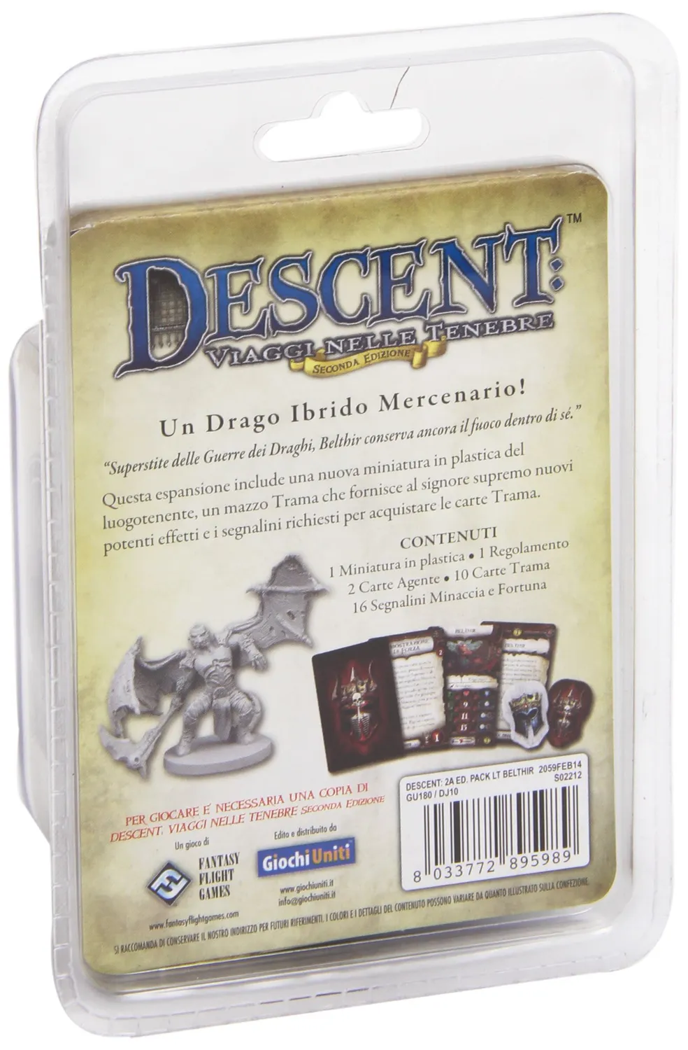 Descent Belthir Luogotenente espansione miniatura