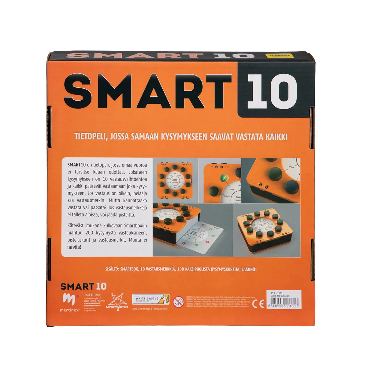 Peliko SMART10 quiz da tavolo base