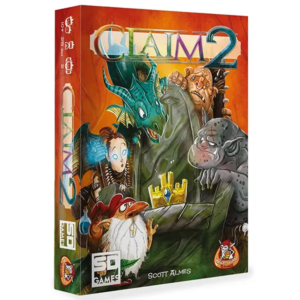 SD Games Claim 2 gioco di carte 2 giocatori
