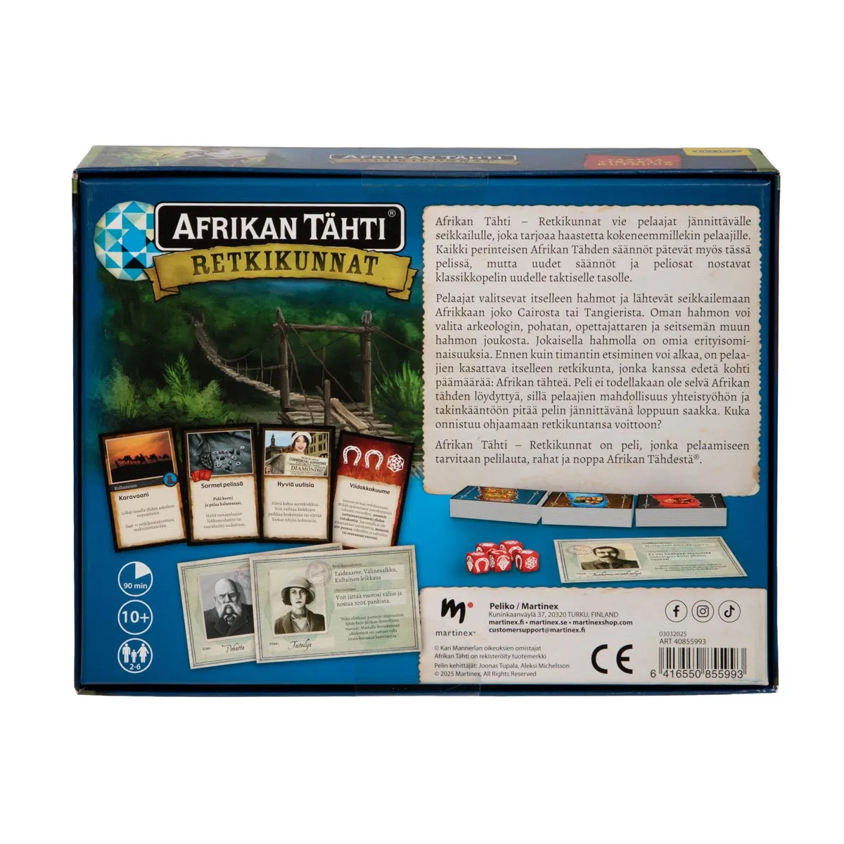 Afrikan Tähti Retkikunnat espansione gioco famiglia