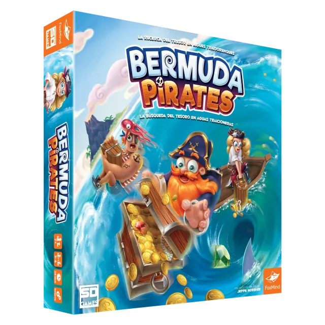 SD Games Bermuda Pirates gioco da tavolo magnetico famiglia