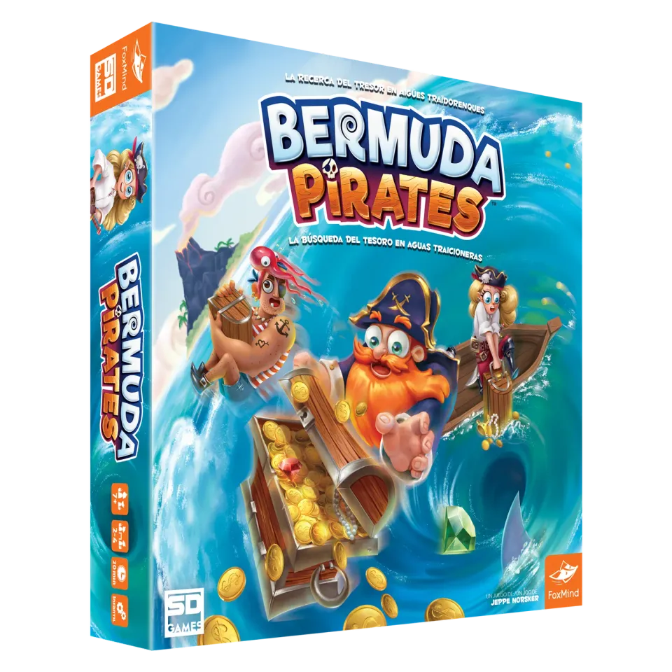 SD Games Bermuda Pirates gioco da tavolo magnetico famiglia