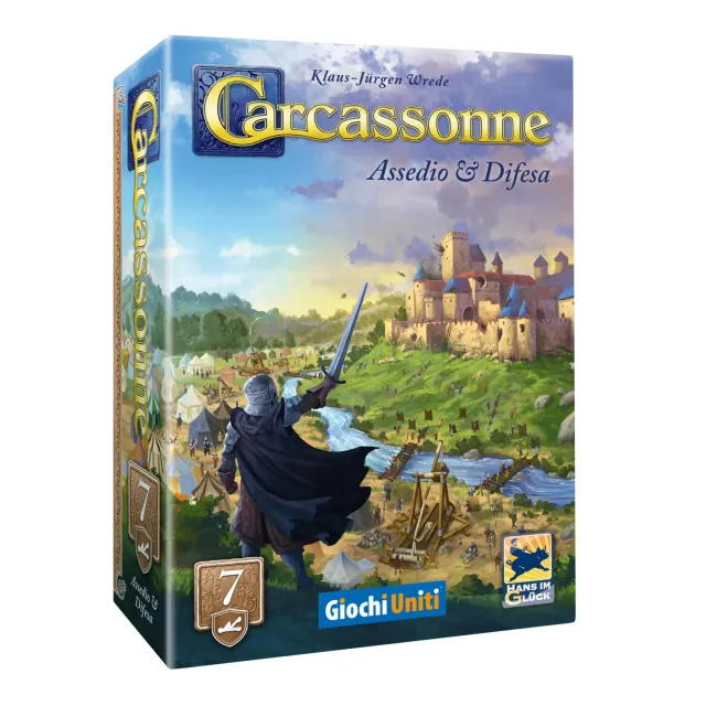 Giochi Uniti Carcassonne Revival Assedio e Difesa 7 espansione italiana