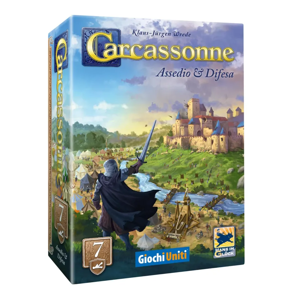 Giochi Uniti Carcassonne Revival Assedio e Difesa 7 espansione italiana