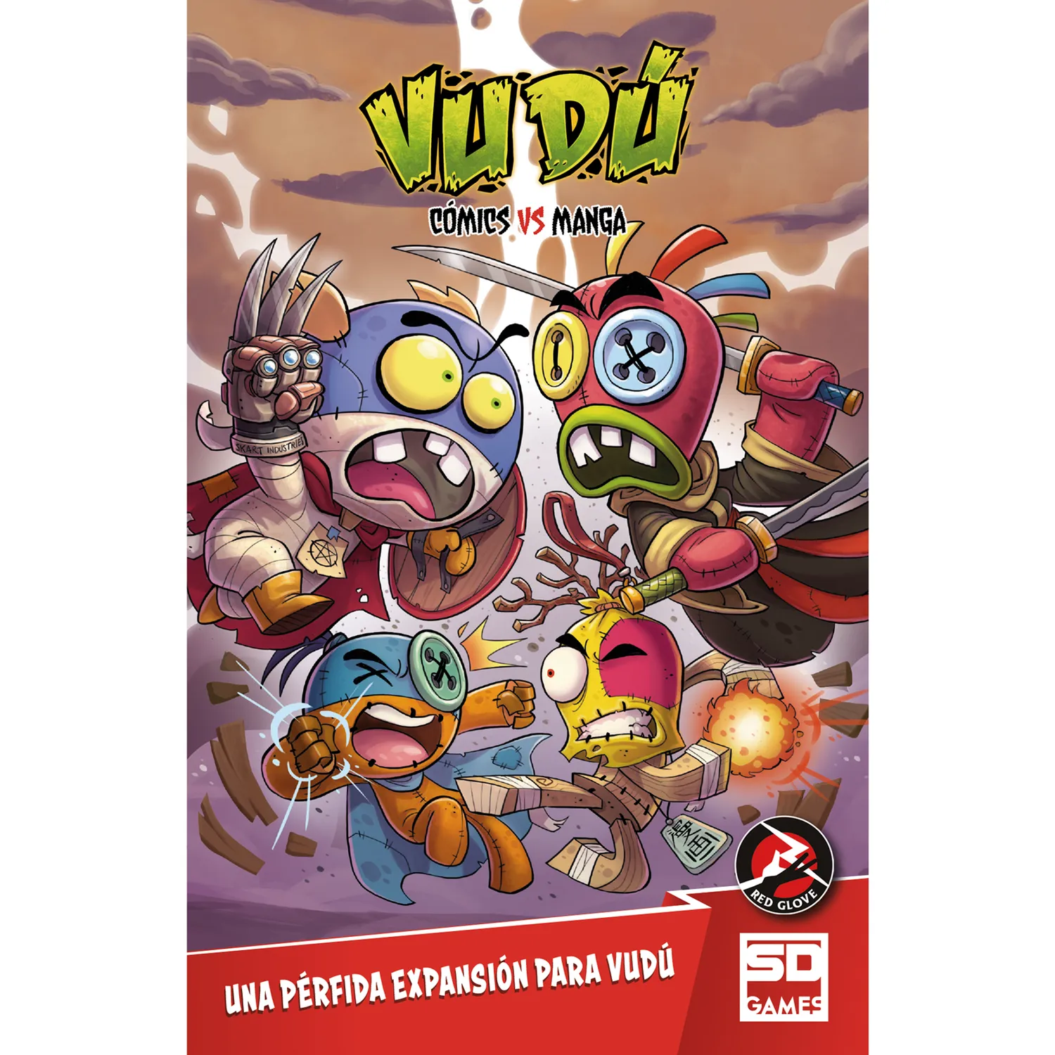 SD Games Vudú Comics Vs Manga espansione 32 carte