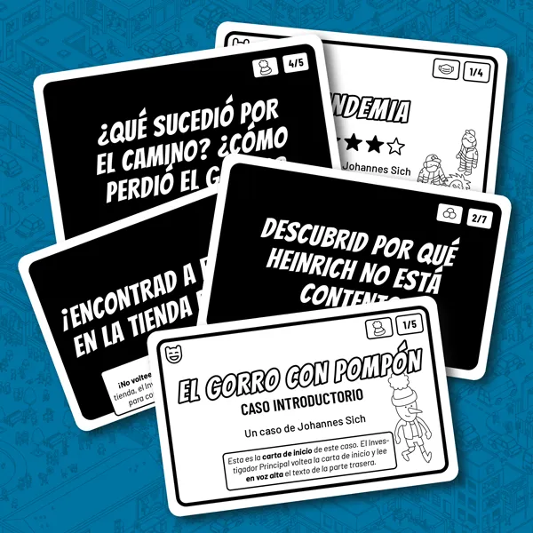 SD Games MicroMacro Crime City All In gioco da tavolo 16 casi cooperativo