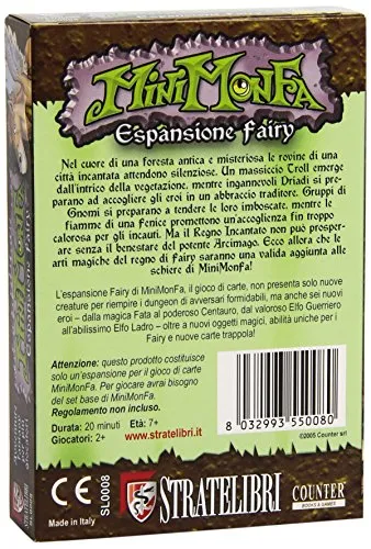 Giochi Uniti MiniMonFa Fairy espansione gioco di carte