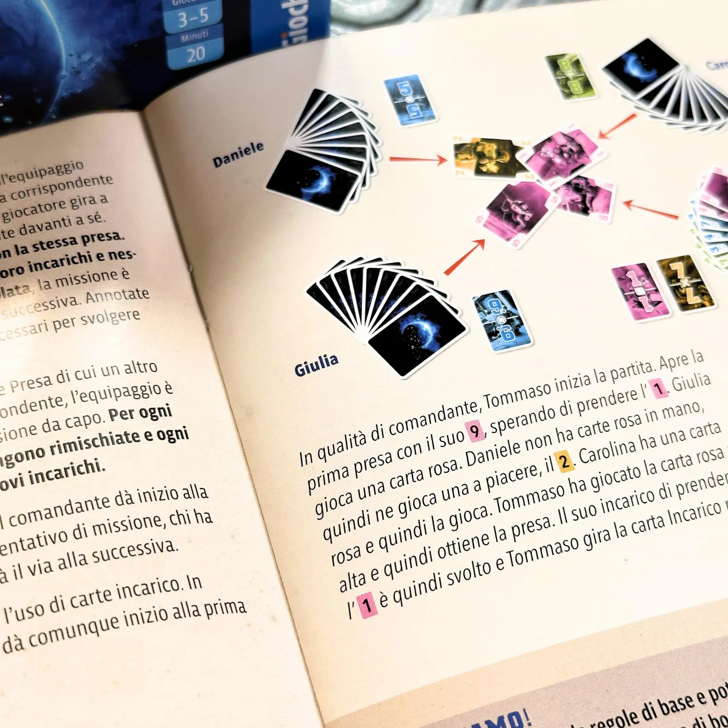 Giochi Uniti The Crew gioco di carte cooperativo 2-5