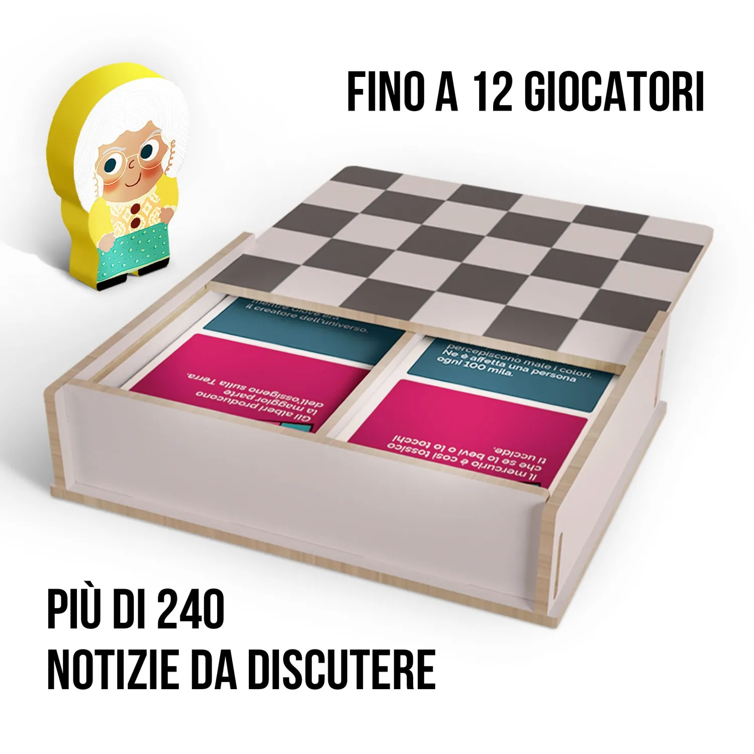 Ludic Non Ti Fidare IT57366 party game fake news 3-12 giocatori