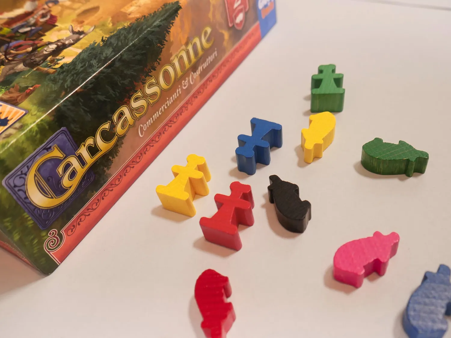Giochi Uniti Carcassonne Commercianti e Costruttori 2 espansione