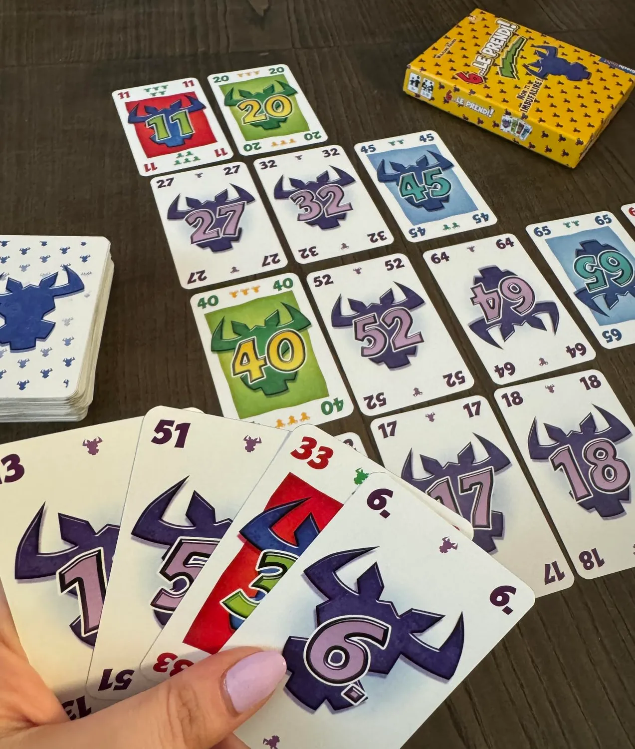 6 Le Prendi GU805 gioco di carte 2-10 giocatori italiano