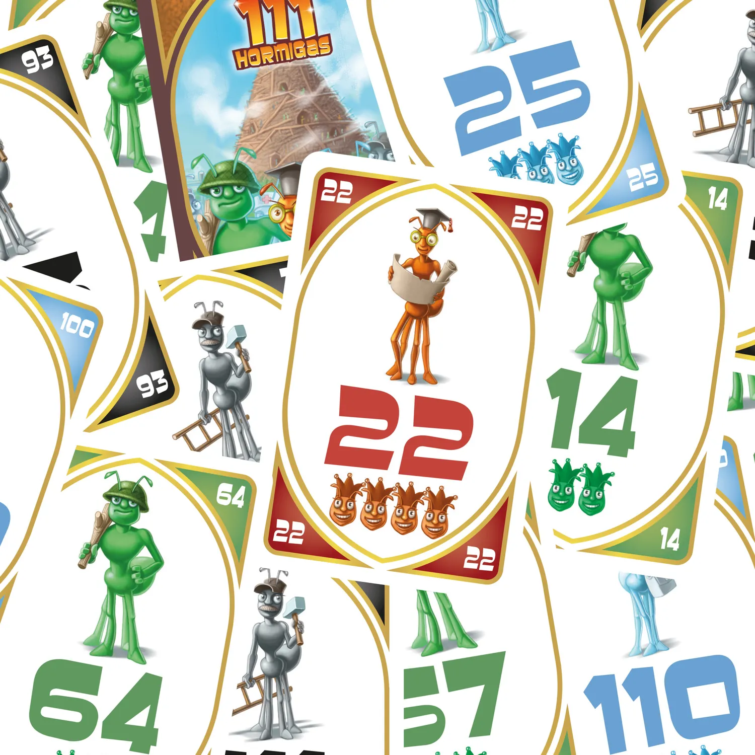 SD Games 111 Hormigas gioco di carte sequenze
