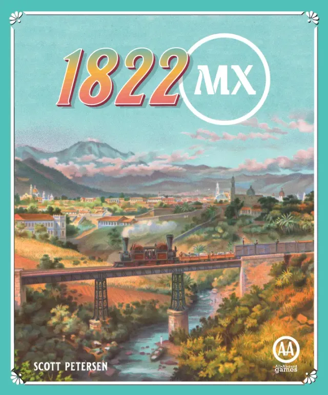 All-Aboard Games 1822MX gioco da tavolo ferroviario Messico