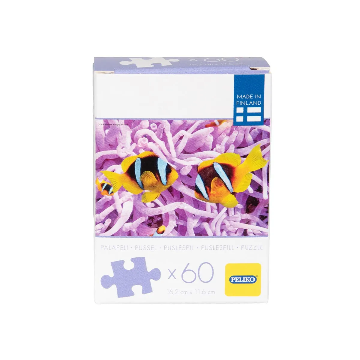 Peliko Minipuzzle 60 pezzi barriera corallina