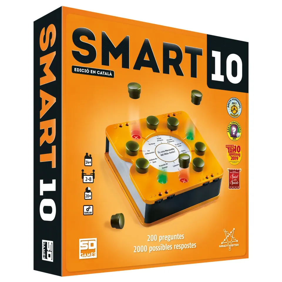 SD Games Smart 10 Edizione Catalana gioco quiz portatile