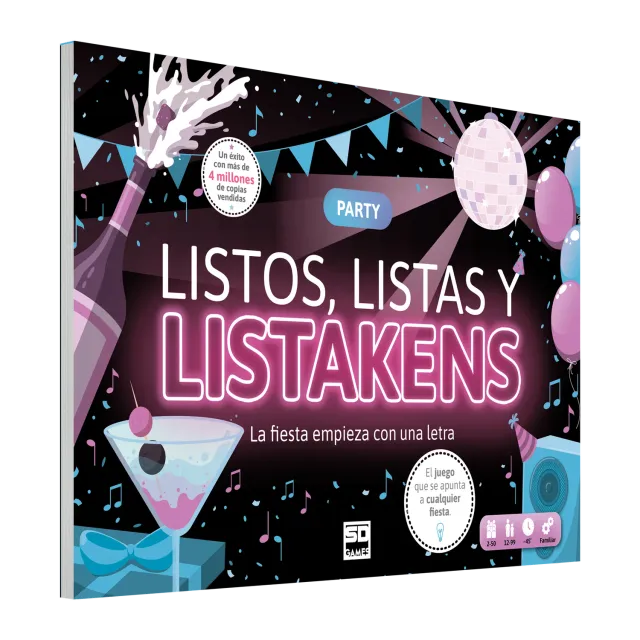 SD Games Listos Listas Listakens Party gioco parole