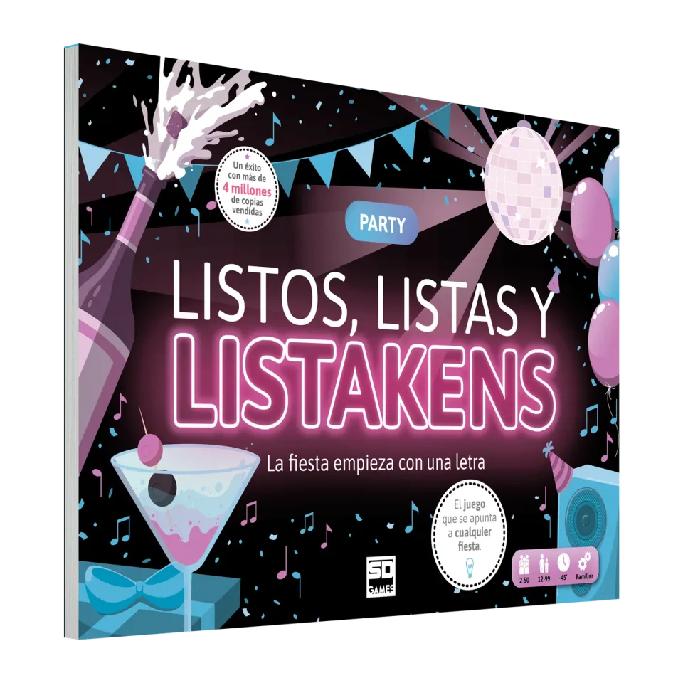 SD Games Listos Listas Listakens Party gioco parole