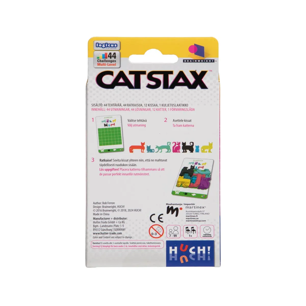 Peliko Cat Stax rompicapo gatti 44 sfide